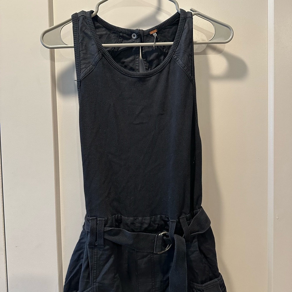 Free People Black Jumpsuit
